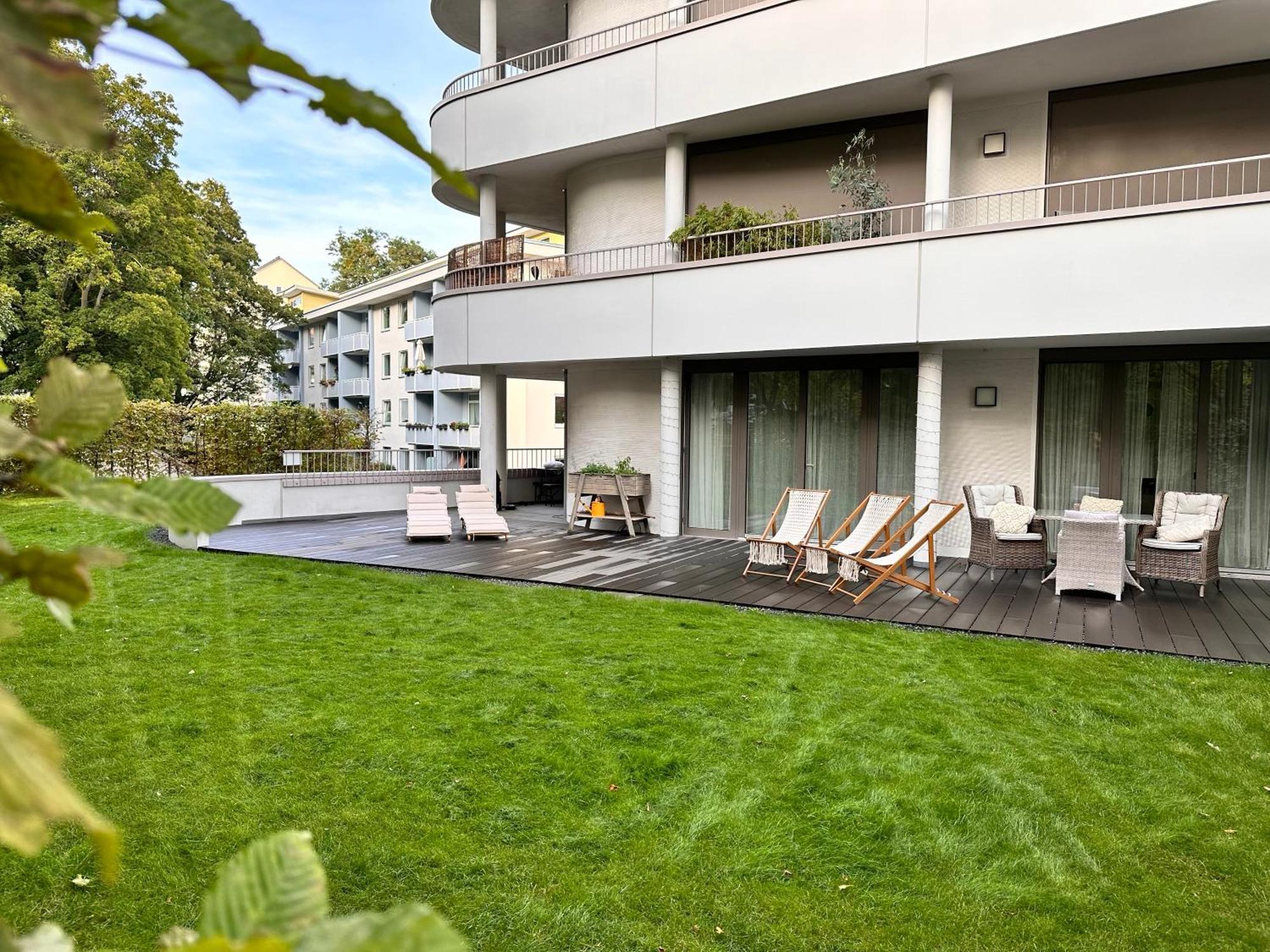 Stadtwohnung Mit Garten Kassel Exterior foto